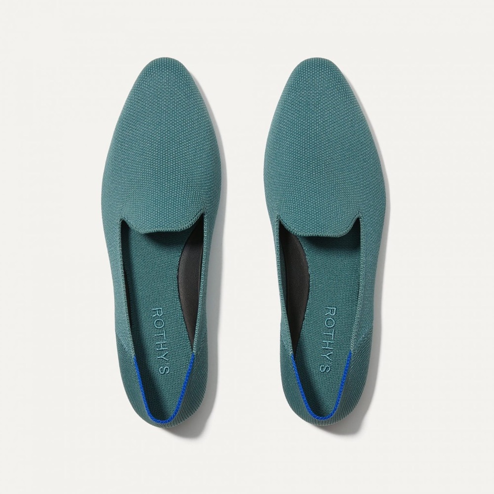Rothy’s The Almond Loafer - Blue Sage - marked size 7 / 7.5 - NEW in box NIB